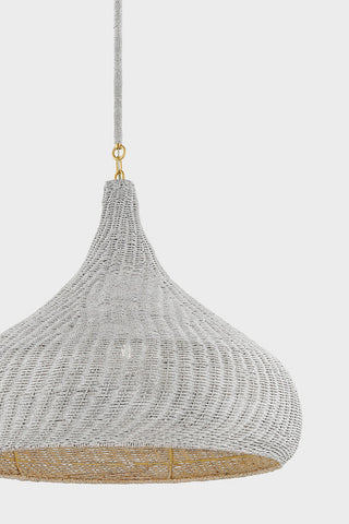 Hudson Valley Lighting Hampstead Pendant, Aged Brass