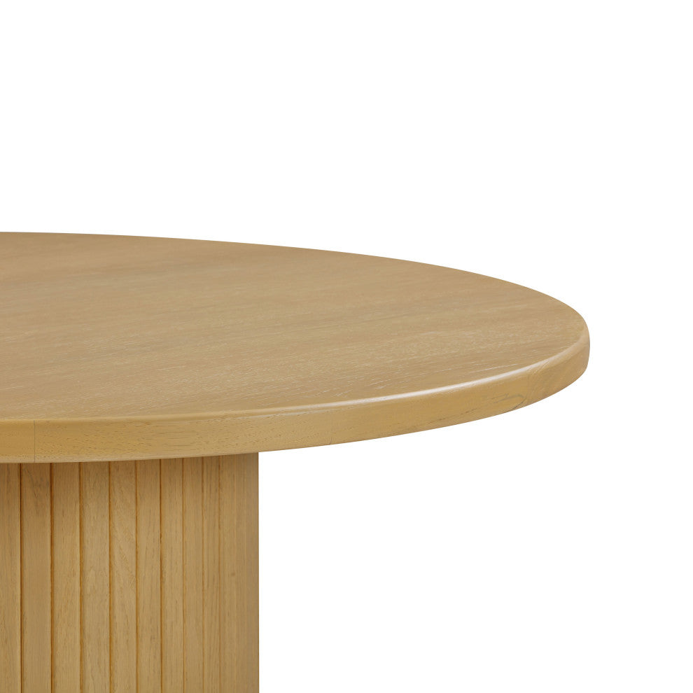 TOV Furniture Chelsea Ash Wood Round Dining Table