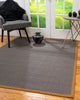 Natural Area Rugs Big Sur Custom Sisal Rug, 9' x 12', Doe Border