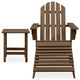 vidaXL Patio Chair Outdoor Chair Dining Chair Wooden Solid Fir Wood Brown