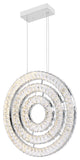 Celina LED Chandelier With Chrome Finish