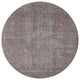 Ahgly Company Indoor Round Mid-Century Modern Area Rugs, 8' Round