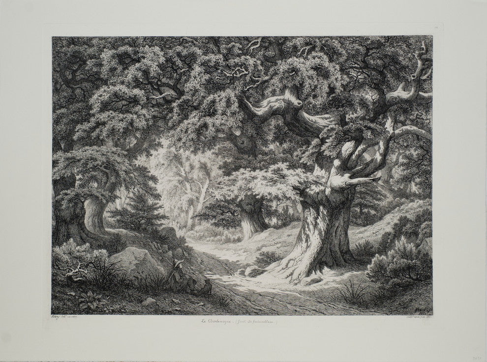 Eugene Blery, Le Charlemaagne (Foret de Fontainblue)