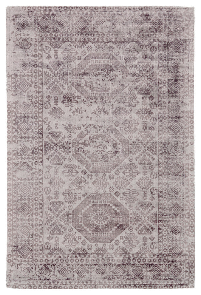 Weave & Wander Jasmel Rug, Mushroom, 5'x8'