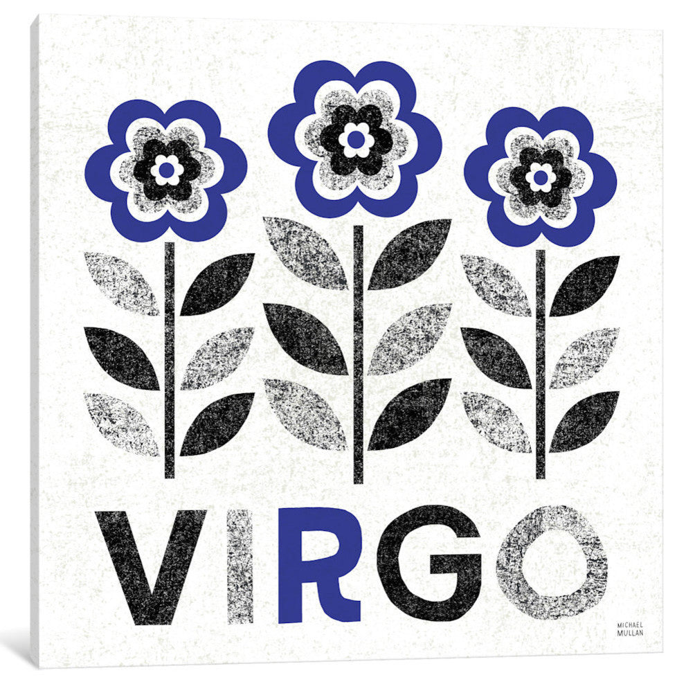 "Zodiac Virgo" by Michael Mullan, 12x12x1.5