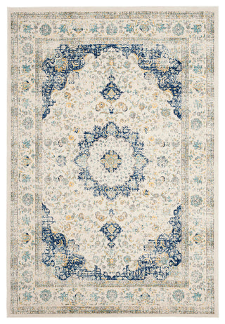 Safavieh Evoke Evk220C Rug, Ivory/Blue, 8'0" X 10'0"