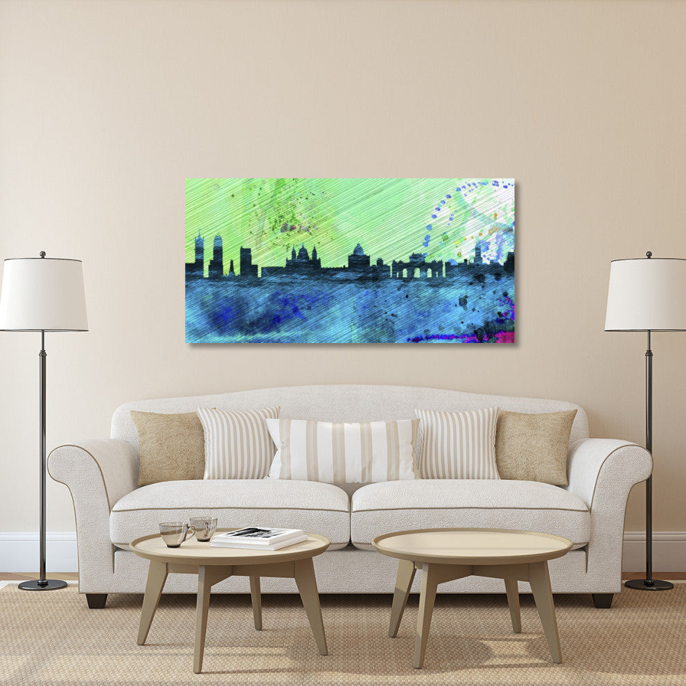 "Madrid City Skyline" Fine Art Print