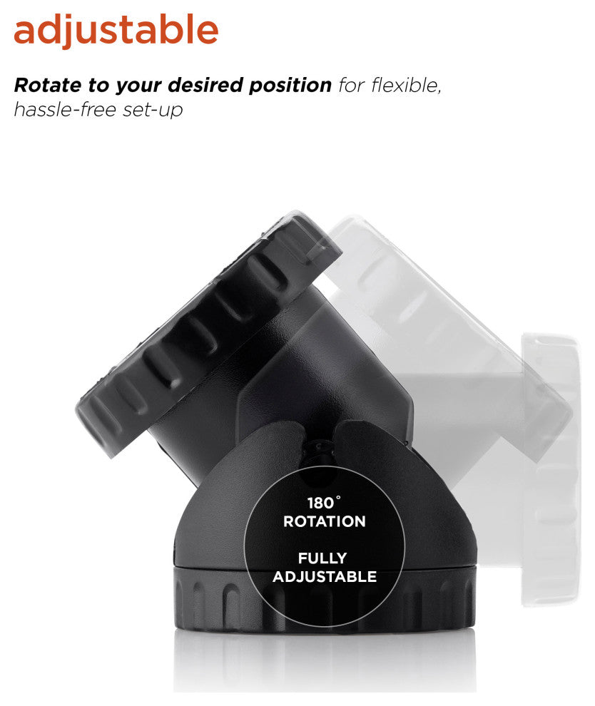 Power Beam 10-Watt Light Only With Color Lenses and Stake