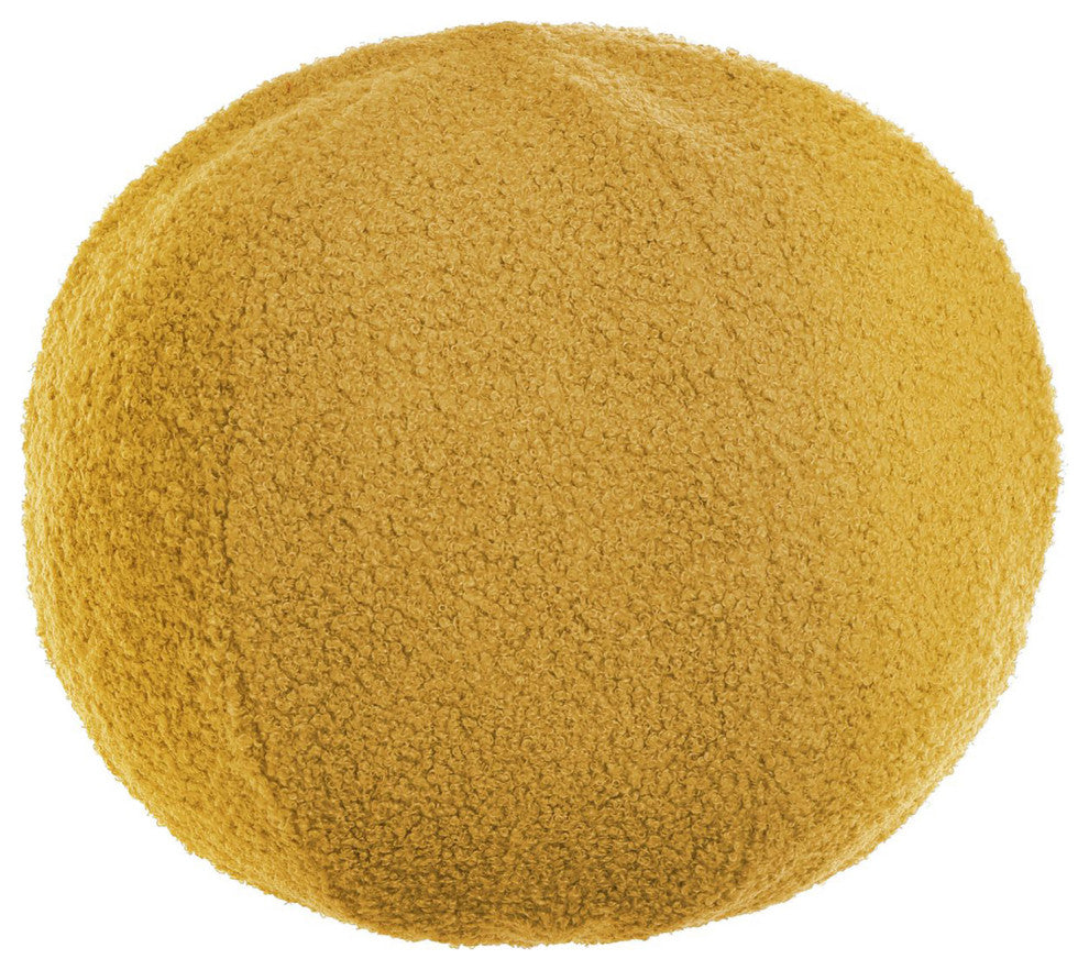 Dann Foley Lifestyle-Sphere Plush Pillow-Marigold Yellow