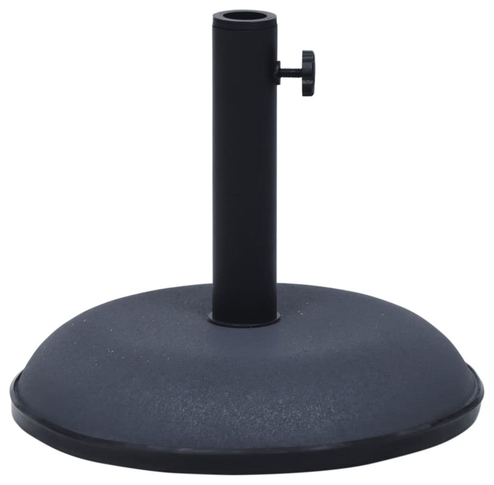 vidaXL Parasol Base 66.1 lbs Dark Gray Steel and Cement