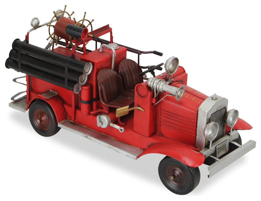 Mini Fire Engine Circa 1927, Red