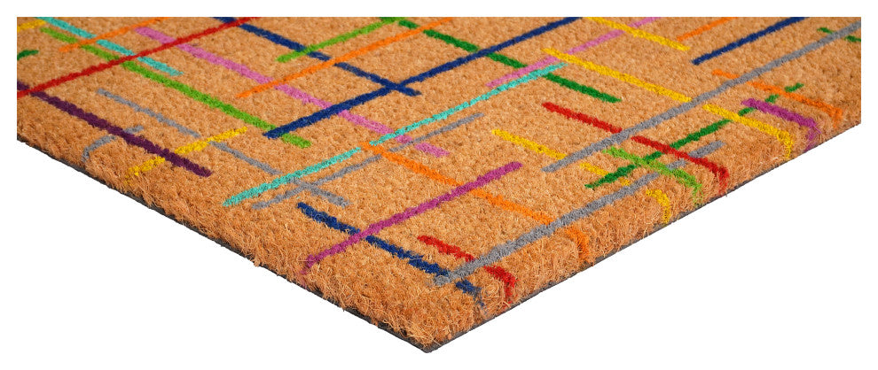 Calloway Mills Colorful Lines Doormat 17"x29"