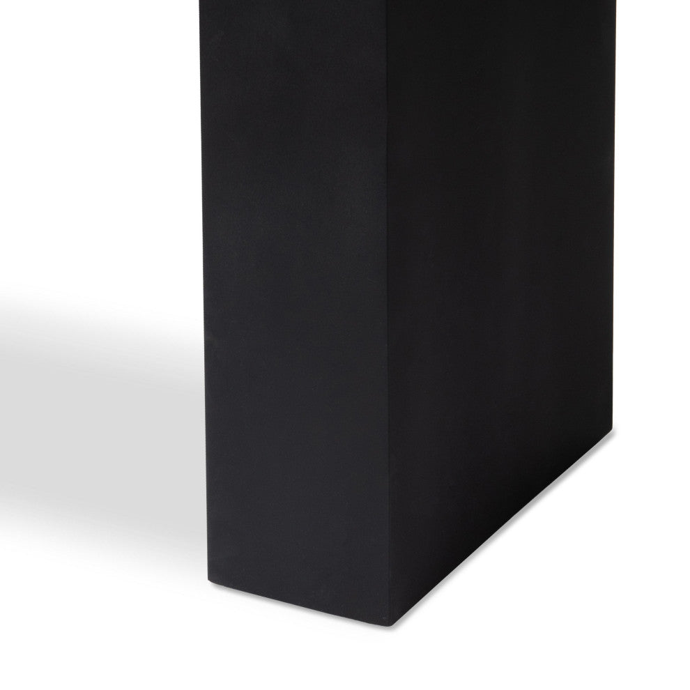 Deaven 94" Wood Dining Table, Brown