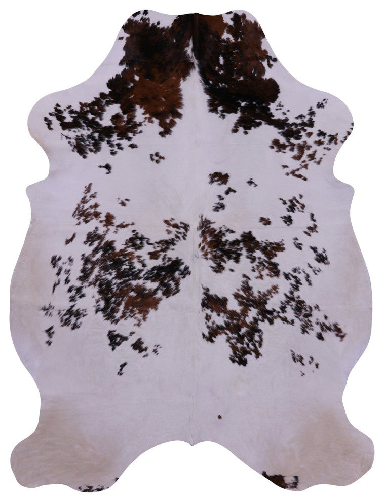 Organic Natural Hair-On Cowhide Area Rug 7' 1" X 5' 7" C1444