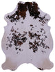 Organic Natural Hair-On Cowhide Area Rug 7' 1" X 5' 7" C1444