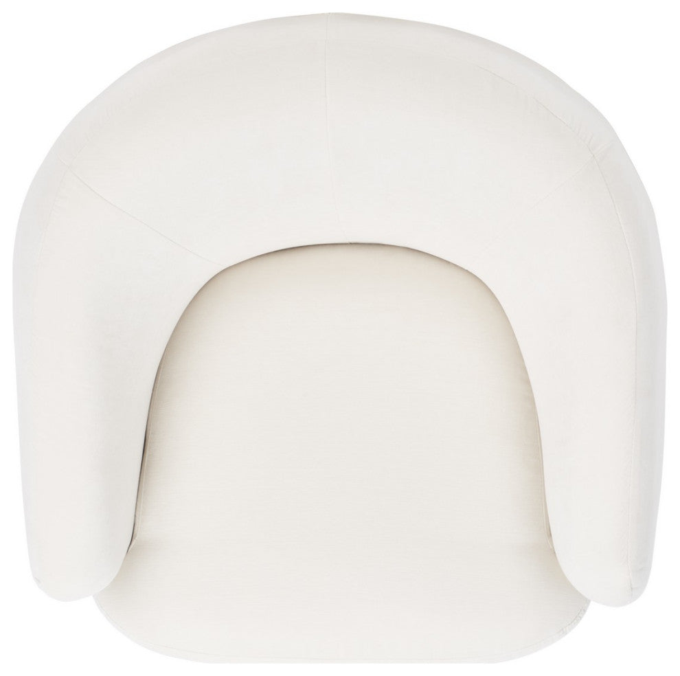 Safavieh Ezro Upholstered Accent Chair, Creme