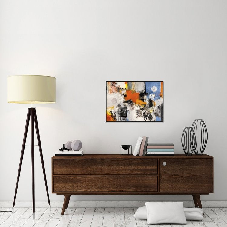 "Youth" Framed Canvas Giclee by Arthur Pima, 31x22"