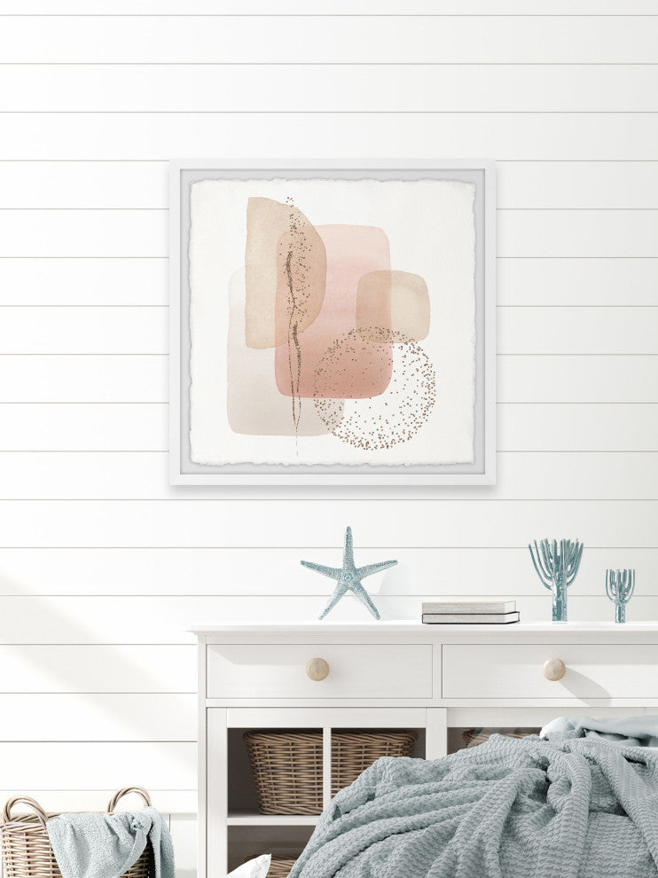 "Transparent Concept" Framed Painting Print, 32x32