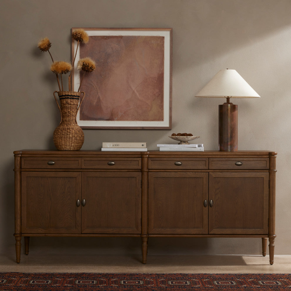 Toulouse Sideboard-Toasted Oak Veneer