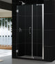 Dreamline Unidoor Min 52" To Max 53" Frameless Hinged Shower Door