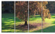 "Lonely Beautiful Autumn Tree" Wall Art, 48"x28", 4-Panels
