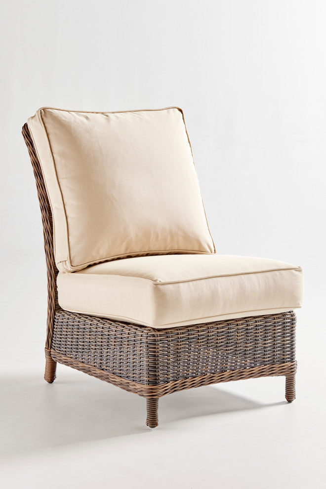 Barrington Sectional Armless Piece, Canvas