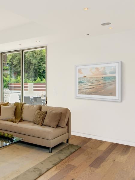 "Fluffy Rises" Framed Painting Print, 36"x24"