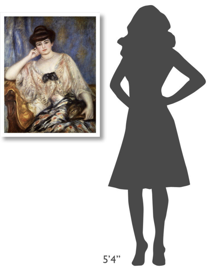 "Misia Natanson" Digital Paper Print by Pierre-Auguste Renoir, 26"x32"