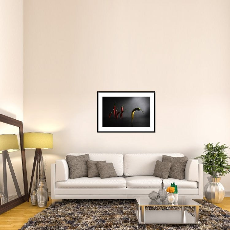"Hit The Road, Jack!" Framed Digital Print by Victoria Ivanova, 44x32"