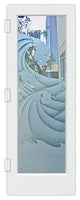 Interior Prehung Door or Interior Slab Door - High Seas - Primed - 28" x 84"...