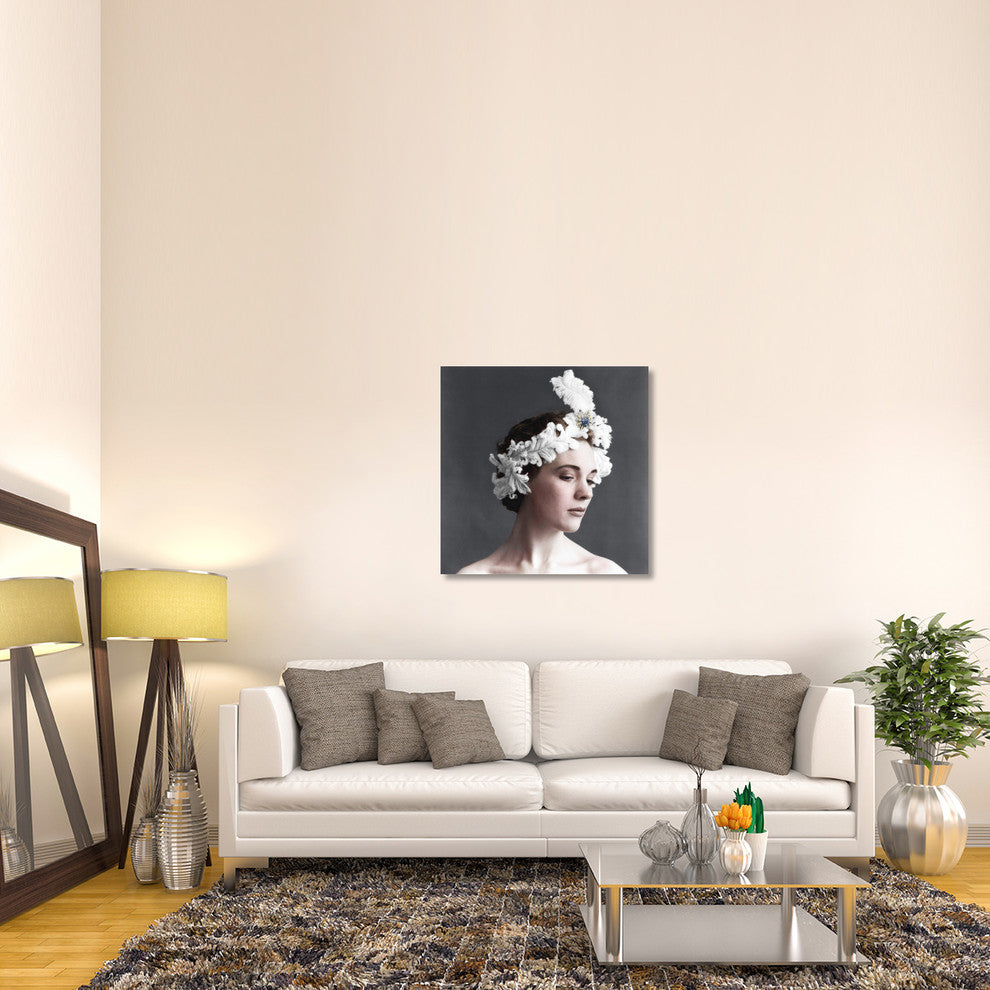 "Julie Andrews" Stretched Canvas Giclee by Hollywood Photo Archive, 36x36"