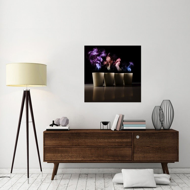 "Demons" Stretched Canvas Giclee by Marc Huybrighs, 36x36"