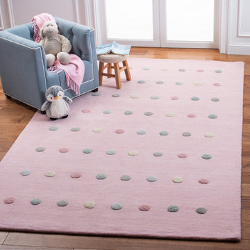 Safavieh Kids Collection, SFK101 Rug, Light Pink, 8'x10'