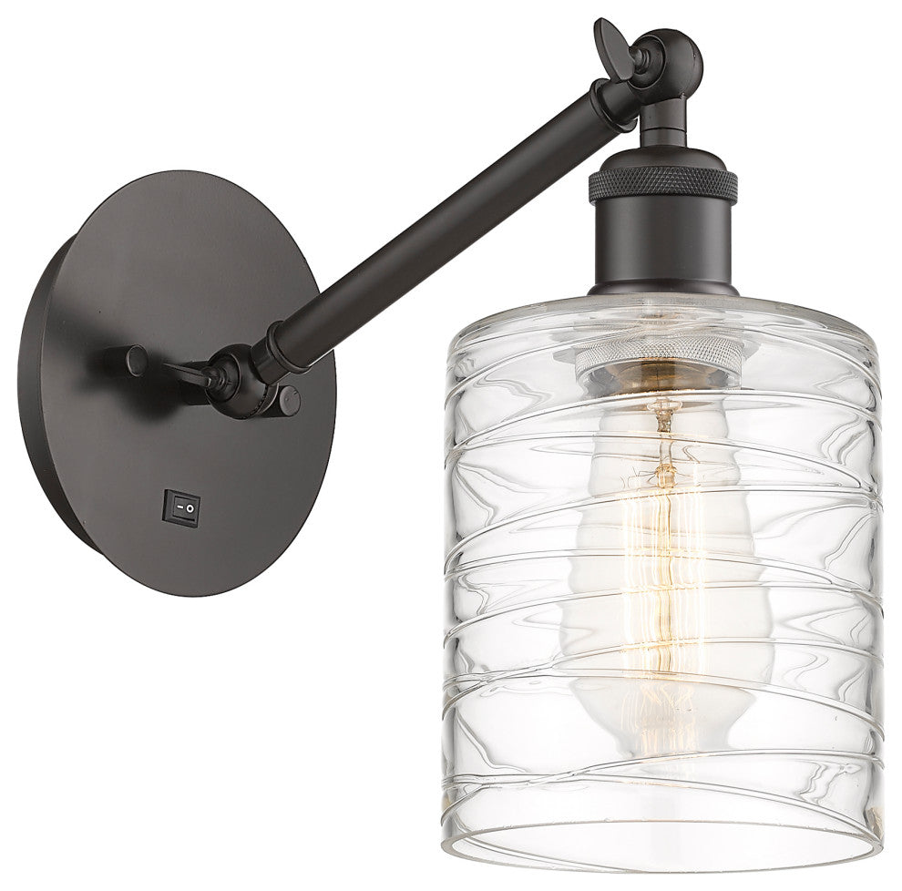 Innovations 317-1W-OB-G1113-LED 1-Light Sconce, Oil Rubbed Bronze