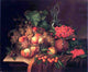 George Forster Still Life with Fruit, 20"x25" Gallery Wrapped Canvas Print