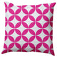 Eye Opener Decorative Throw Pillow, Orchid, 16"x16"