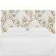 Queen Wingback Headboard, Lucinda Floral Harvest