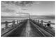 Chris Moyer 'Carpinteria Pier View' Canvas Art, 47"x30"