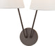 Milan 2-Light, Wall Sconce, Old Bronze
