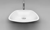 Teknoform Vessel Sink, White Polish