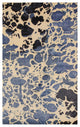 Hand-Tufted Wool/Viscose Ivory Contemporary Abstract Palermo Rug, 8'9x11'9