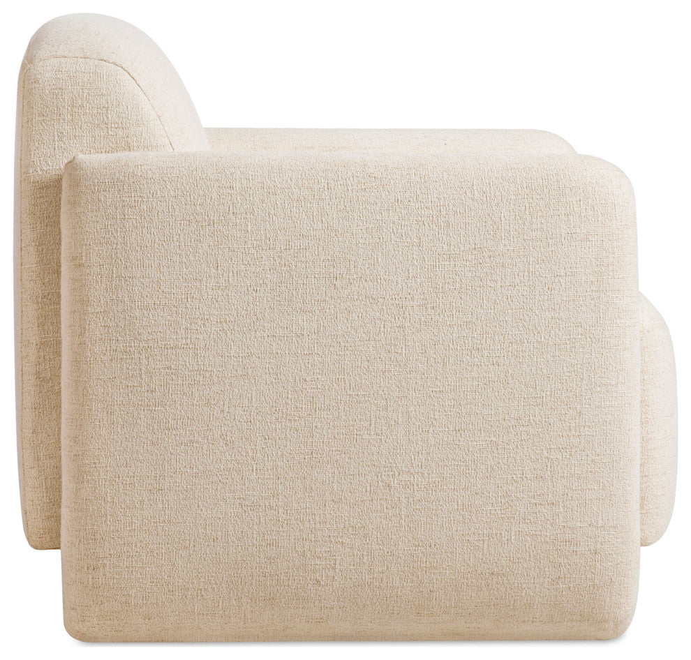 Fallon Flecked Ivory Accent Chair