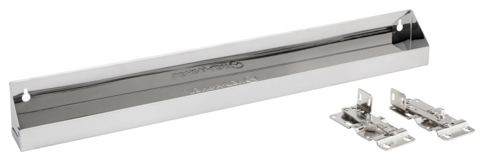 Stainless Steel Tip-Out Trays for Sink Base Cabinets, 25"