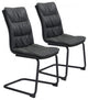 Sharon Dining Chair, Set of 2 Vintage Black