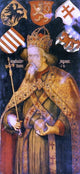Albrecht Durer Emperor Sigismund, 15"x30" Wall Decal Print