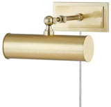 Mitzi Holly 1-LT Picture-LT With Plug HL263201-AGB, Aged Brass