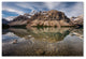 Pierre Leclerc ''Mount Crowfoot Reflection'' Canvas Art, 32x22