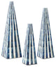Ossian Blue Obelisk Set