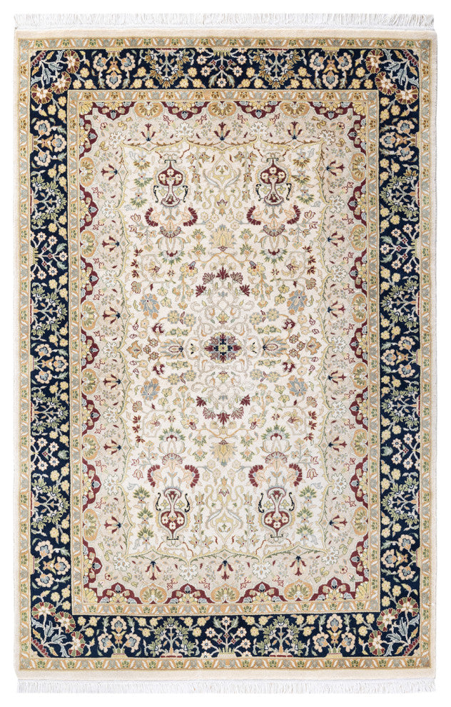 MOGUL, Hand Knotted Area Rug 6' 3" X 4' 2"