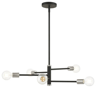 Black Modern, Urban, Scandinavian, Chandelier